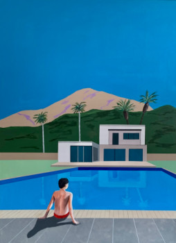 Œuvre contemporaine nommée « La CALIFORNIE », Réalisée par PADDY