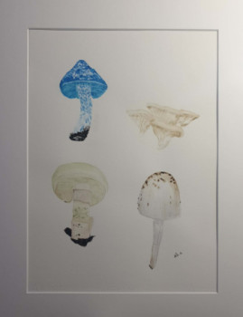 Œuvre contemporaine nommée « Fungi challenge III », Réalisée par MIHA