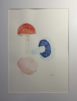 Œuvre contemporaine nommée « Fungi challenge IV », Réalisée par MIHA