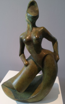 Œuvre contemporaine nommée « SWING BRONZE », Réalisée par ZOU