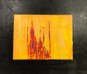 Œuvre contemporaine nommée « Cathédrale », Réalisée par ROBERT CROIZET