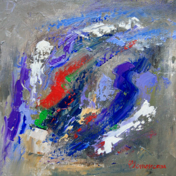 Œuvre contemporaine nommée « Abstrait N° 1285 », Réalisée par JEAN-FRANçOIS CLEMENCEAU