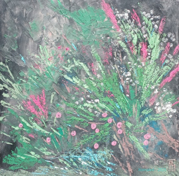 Œuvre contemporaine nommée « Flor'ombres », Réalisée par XIORCALED