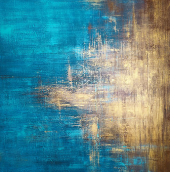 Œuvre contemporaine nommée « Azure », Réalisée par ERMAKOVA ANGELINA
