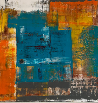 Œuvre contemporaine nommée « Cargo 6 », Réalisée par A.FRIEDLI