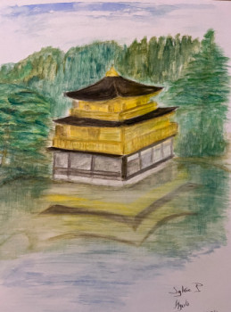 Œuvre contemporaine nommée « Kyoto », Réalisée par SP