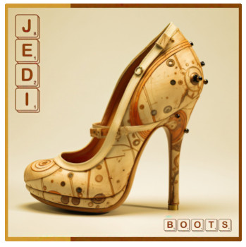 Œuvre contemporaine nommée « JEDI BOOTS », Réalisée par W.O.N.D.E.R.C.A.E.N