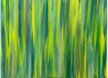 Œuvre contemporaine nommée « Reflets », Réalisée par PAOLA CONTE « PAO »