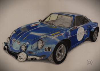 Alpine A110 Sur le site d’ARTactif