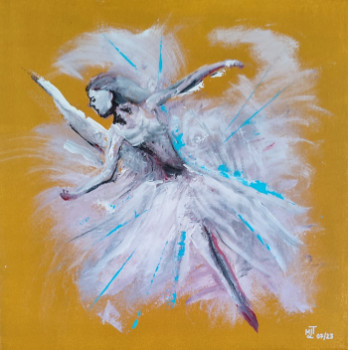 Œuvre contemporaine nommée « Ballerine », Réalisée par MARIE-LAURE TOURNIER