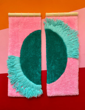 Œuvre contemporaine nommée « Soleil saturé », Réalisée par MOGIO