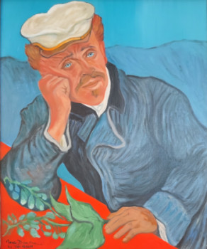 Œuvre contemporaine nommée « " A la recherche du Dr GACHET..." », Réalisée par MARC DANCRE