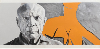 Œuvre contemporaine nommée « « Pablo » », Réalisée par FRUNCK