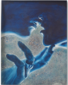 Œuvre contemporaine nommée « premier baiser », Réalisée par JOëLLE SIMONNEL
