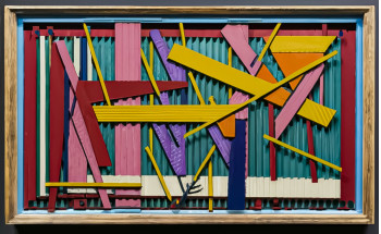 Œuvre contemporaine nommée « origami 23 2 », Réalisée par TEDRUB