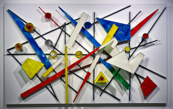 Œuvre contemporaine nommée « origami 30 », Réalisée par @TEDRUB, MR PAINT, WISS, MAITRE COUQUE
