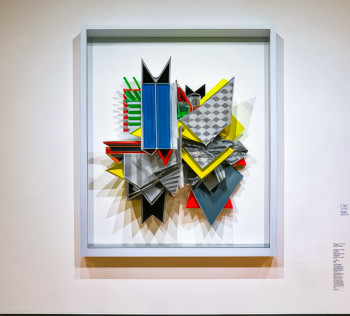 Œuvre contemporaine nommée « origami 51 », Réalisée par TEDRUB