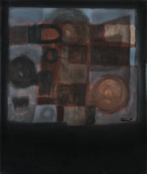 Œuvre contemporaine nommée « Peinture acrylique 5256 », Réalisée par MIGUEL DUVIVIER