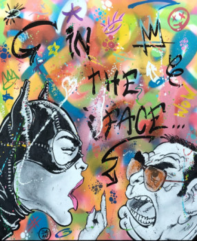 Œuvre contemporaine nommée « In the face », Réalisée par DA.AU