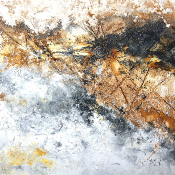 Œuvre contemporaine nommée « Franja de Gaza II », Réalisée par JOSEMARIAROJASPINTURAS