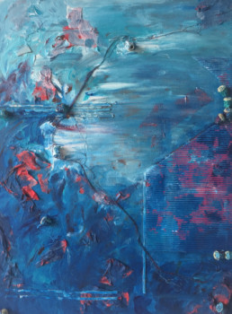 Œuvre contemporaine nommée « Water », Réalisée par IMANE BERRADA
