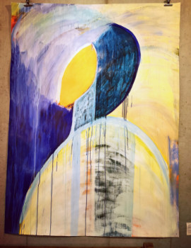 Œuvre contemporaine nommée « Oiseau du paradis », Réalisée par JUNGLE JANE JOON