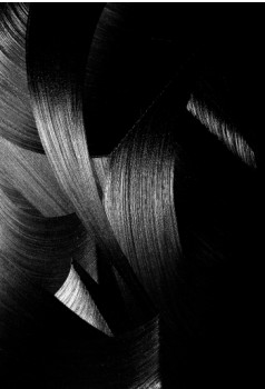 Œuvre contemporaine nommée « black waves », Réalisée par GLAUNIG ALEX