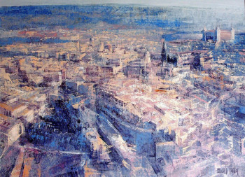 Œuvre contemporaine nommée « "Toledo aéreo" », Réalisée par MIGUEL SANTOS