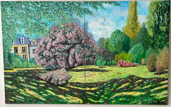 Œuvre contemporaine nommée « LE PARC MONCEAU », Réalisée par AMMOUR