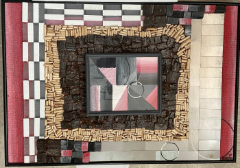 Œuvre contemporaine nommée « LE CONFINEMENT », Réalisée par AMMOUR