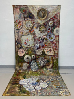 Œuvre contemporaine nommée « El coleccionista », Réalisée par HéCTOR ONEL GUEVARA DELGADO