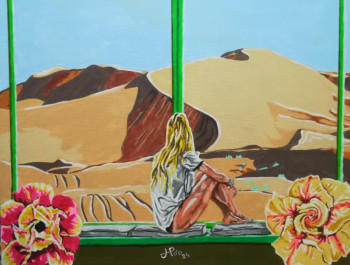 Œuvre contemporaine nommée « ROSAS DEL DESIERTO », Réalisée par JPOO