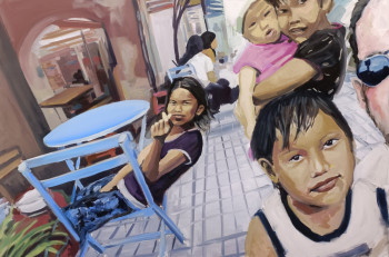 Œuvre contemporaine nommée « Penang, Malasia. Selfie », Réalisée par FERBARIZA