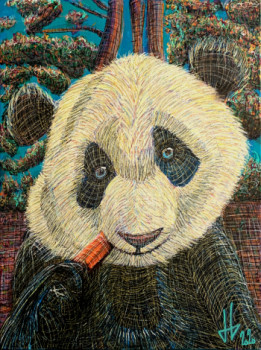 Panda's meal Sur le site d’ARTactif