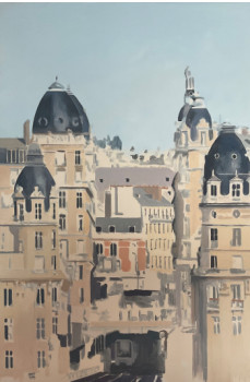 Œuvre contemporaine nommée « Paris », Réalisée par SAEZMARTINEZ.FJ