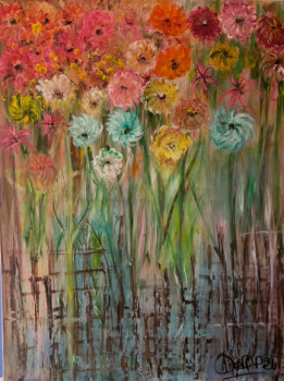 Œuvre contemporaine nommée « Article de fleurs », Réalisée par DEFF P