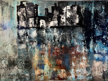 Œuvre contemporaine nommée « Automne », Réalisée par LILI RED