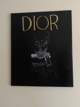 Œuvre contemporaine nommée « Dior », Réalisée par KLMBRY