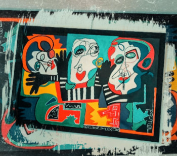 Œuvre contemporaine nommée « Avocat du diable », Réalisée par V.NICOD
