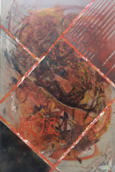 Œuvre contemporaine nommée « Fenghuang (le phoenix) », Réalisée par LEDAV