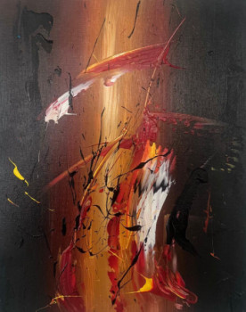 Œuvre contemporaine nommée « Fire », Réalisée par GIGI