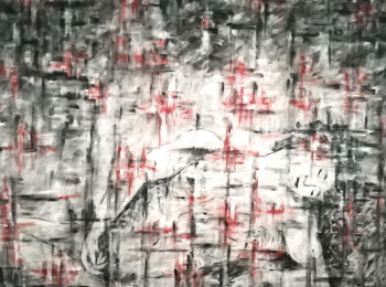 Œuvre contemporaine nommée « Adonis en Afqa », Réalisée par PRADA