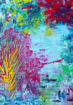 Œuvre contemporaine nommée « Rêveries dans la mangrove », Réalisée par LéNA LéTICéE CHANAS