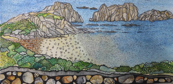 Œuvre contemporaine nommée « Playa de la Arnia », Réalisée par EMI