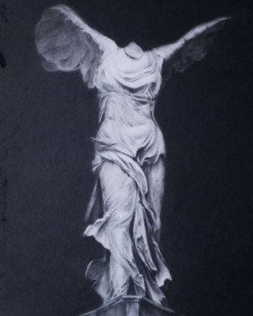 Œuvre contemporaine nommée « La Victoire de Samothrace », Réalisée par BERGER LéA