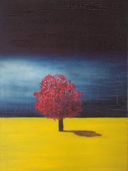 Œuvre contemporaine nommée « L'arbre », Réalisée par VALéRIE DE ISEPPI