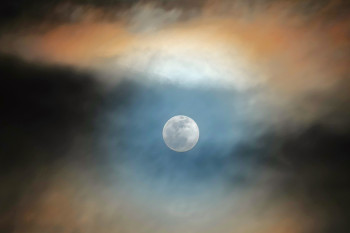 Œuvre contemporaine nommée « Pleine lune », Réalisée par PATRICK CASAERT