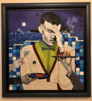 Œuvre contemporaine nommée « Stromae 8 ( Qu'est-ce que je vous sers ) », Réalisée par FRANK
