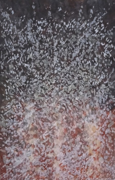 Œuvre contemporaine nommée « Nuée », Réalisée par ETIENNE LAVIGNE