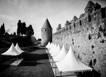 Œuvre contemporaine nommée « REMPARTS DE CARCASONNE », Réalisée par WILLIAMSPHOTOGRAPHIE